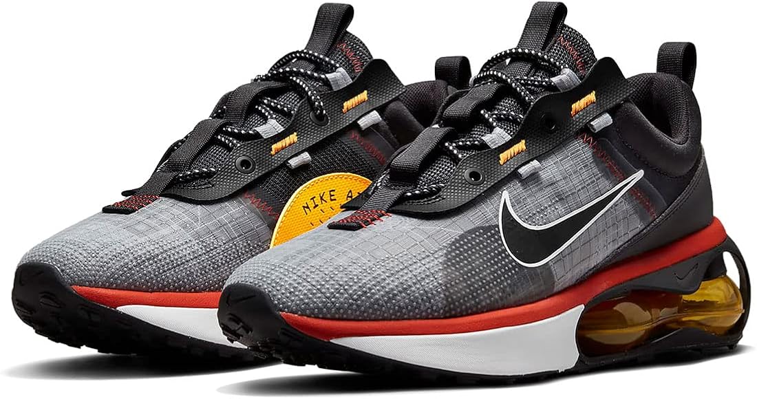 Amazon | [ナイキ] エア マックス 2021 AIR MAX 2021 ブラック/ミスティックレッド/コズミッククレイ/ホワイト  DH4245-001 正規品 | NIKE(ナイキ) | ランニング